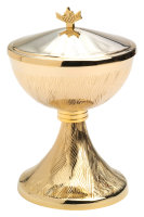 Ciborium vergoldet H 17 cm