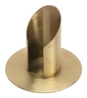 Kerzenhalter Messing Gold matt für Kerzen Ø...