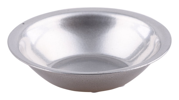 Duftöl-Schale Eisen silber D 7 cm