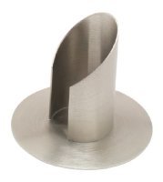 Kerzenhalter Messing Silber matt für Kerzen Ø...