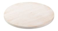 Kerzenteller Holz hell Ø 10 cm für Kerzen...
