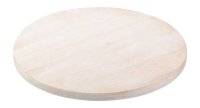 Kerzenteller Holz hell Ø 12 cm für Kerzen...