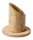 Kerzenhalter Holz dunkle Einfärbung für Kerzen Ø 4 cm