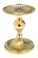 Scheibenleuchter Messing Gold poliert Höhe 15 cm...