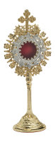 Reliquiar vergoldet H 19,5 cm