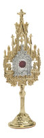 Reliquiar vergoldet H 22,5 cm