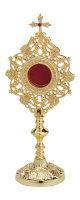 Reliquiar vergoldet H 25 cm