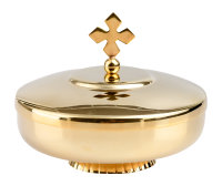 Ciborium vergoldet D 12 cm