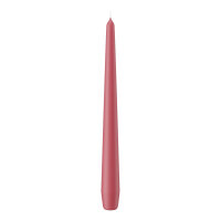 Spitzkerzen Erdbeerrosa 250 x Ø 25 mm, 12 Stück