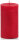 Rustik Marble Stumpenkerzen Rubin Rot Metallik 120 x Ø 58 mm, 1 Stück