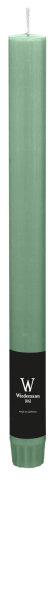Durchgefärbte Stabkerzen Eukalyptus 270 x Ø 22 mm, 12 Stück