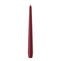 Spitzkerzen Bordeaux 250 x Ø 25 mm, 12 Stück
