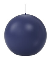 Kugelkerzen Dunkelblau Ø 80 mm, 6 Stück