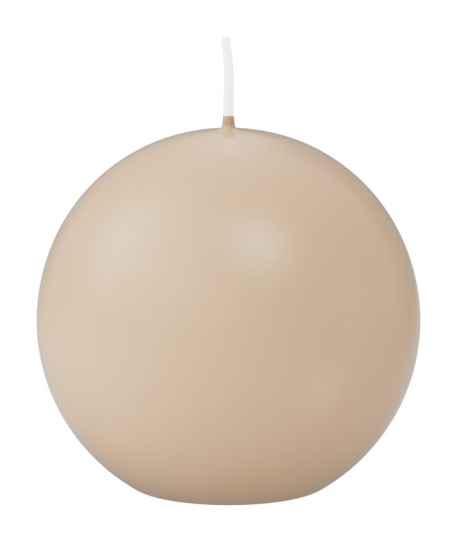 Kugelkerzen Creme Ø 80 mm, 6 Stück