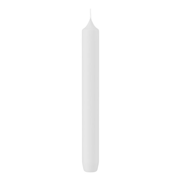 Leuchterkerzen Weiß 185 x Ø 21 mm, 10 Stück