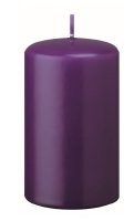 4 Stück Adventskerzen Violett 100 x Ø 50 mm