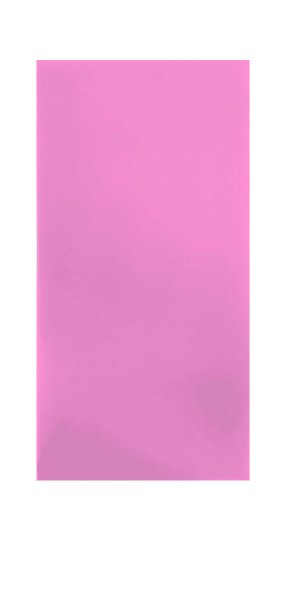 Verzierwachsplatte Altrosa 200 x Ø 100 mm, 1 Stück