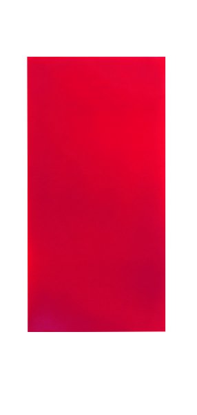 Verzierwachsplatte Altrot 200 x Ø 100 mm, 1 Stück