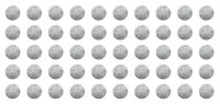 Wachspunkt in Silber, 1 Stück