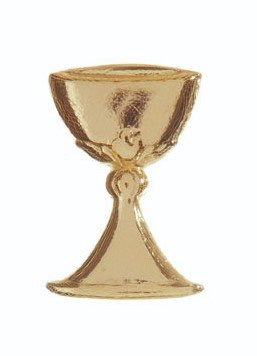 Verzierornament "Kelch" Gold 35 x Ø 25 mm, 1 Stück