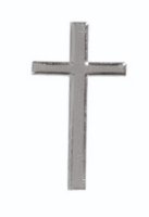 Verzierornament "Kreuz" Silber 40 x Ø 22...