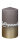 Spruchkerze "Lieblingsmensch" Taupe 130 x Ø 68 mm, 1 Stück
