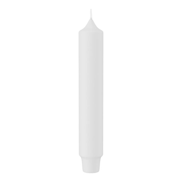Punchkerzen Weiß 164 x Ø 28 mm, 8 Stück