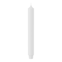 Punchkerzen Weiß 249 x Ø 28 mm, 8 Stück