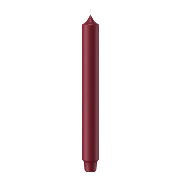 Punchkerzen Bordeaux Ø 249 x Ø 28 mm, 8 Stück