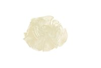Kerzen Tropfenfänger aus Organza (Band) Creme...