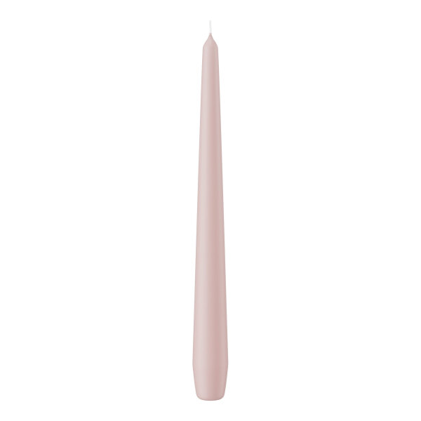 Spitzkerzen Rosé 250 x Ø 25 mm, 12 Stück