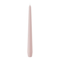 Spitzkerzen Rosé 250 x Ø 25 mm, 12 Stück