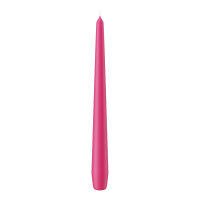 Spitzkerzen Pink 250 x Ø 25 mm, 12 Stück