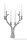 Kerzenständer Hirschkopf Klein