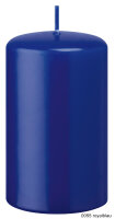 4 Stück Adventskerzen Royalblau 200 x Ø 60 mm
