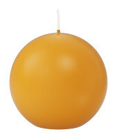 Kugelkerzen Gelb Ø 80 mm, 6 Stück