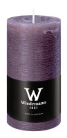 Durchgefärbte Stumpen Kerzen Mauve Lila 120 x...