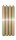 Leuchterkerzen Dip Dye Kerzen Lachs / Aloe Vera Pastelgrün, 250 x Ø 23 mm, 4 Stück