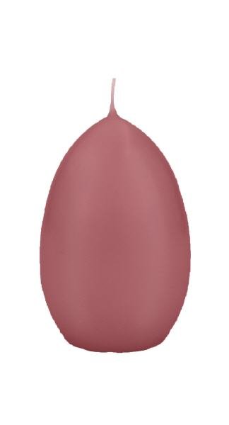 Eikerzen Erdbeerrosa (Altrosa) 90 x Ø 60 mm, 8 Stück