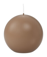 Kugelkerzen Caramel Ø 70 mm, 12 Stück