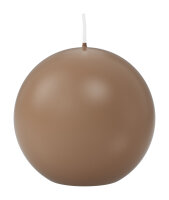 Kugelkerzen Caramel Ø 80 mm, 6 Stück