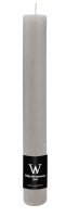 Durchgefärbte Stabkerze Betongrau 250 x Ø 35...