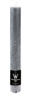 Durchgefärbte Stabkerze Grau 250 x Ø 35 mm, 1...