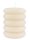 Stumpenkerzen "Sculptura" Creme 110 x Ø 90 mm, 4 Stück
