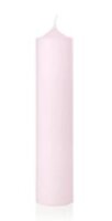 Altarkerze Rosa 200 x Ø 100 mm, 1 Stück