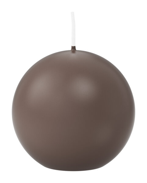 Kugelkerzen Taupe