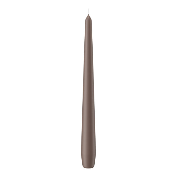 Spitzkerzen Taupe
