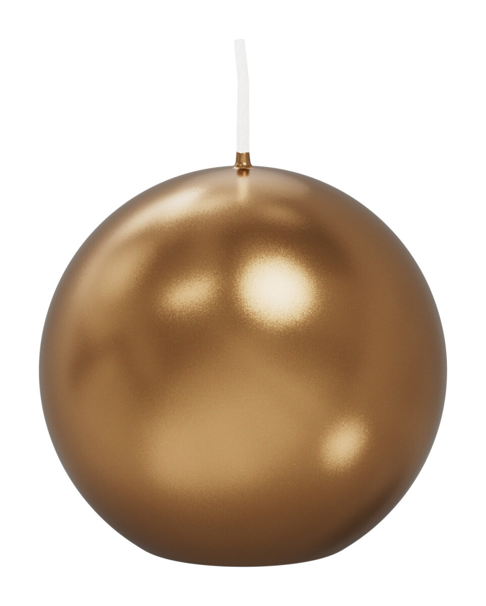 Kugelkerzen Gold günstig im Kerzen Online Shop kaufen