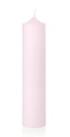 Kerzenrohling Babyrosa 400 x Ø 40 mm, 1 Stück
