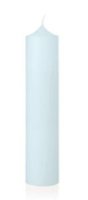 Kerzenrohling Babyblau 400 x Ø 40 mm, 1 Stück